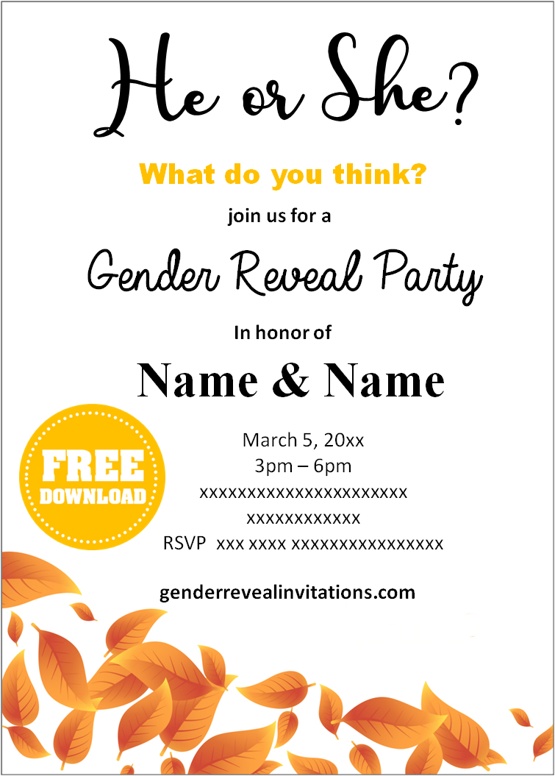 cheap gender reveal invitations