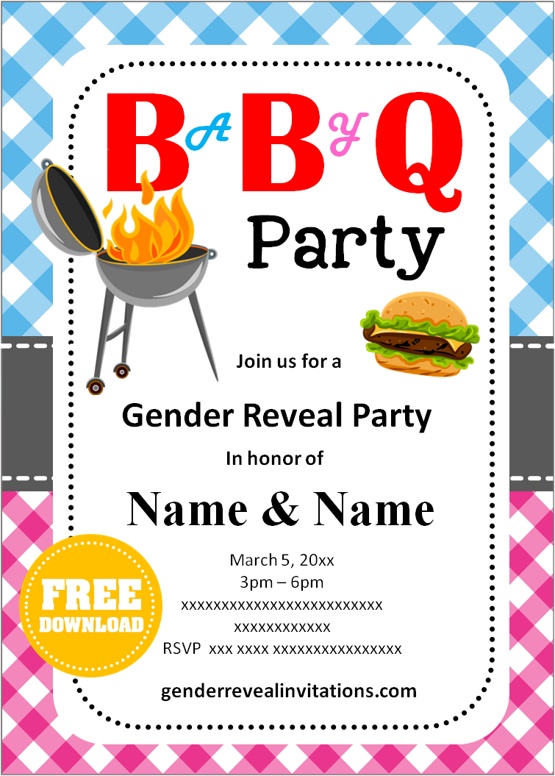 free-printable-gender-reveal-bbq-invitations-templates-gender-reveal