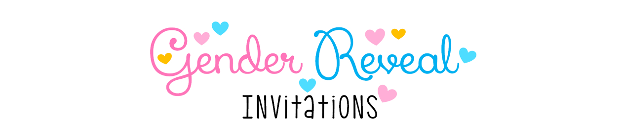 Gender Reveal Invitations